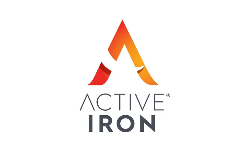 Active Iron logo, a PR client of marco/richards