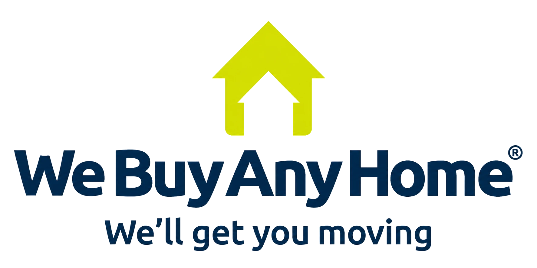 We Buy Any Home logo, a PR client of marco/richards